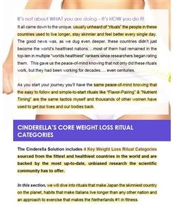 Cinderella Solution Flavor Pairing